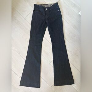 Guess by Marciano Dark Blue Flare Jeans